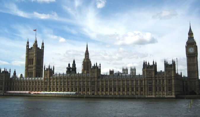 England Parliament and Big Ben in London