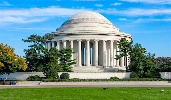 Jefferson Memorial in Washington, DC