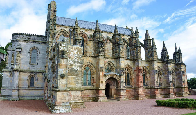 Rosslyn Chapel in Scotland