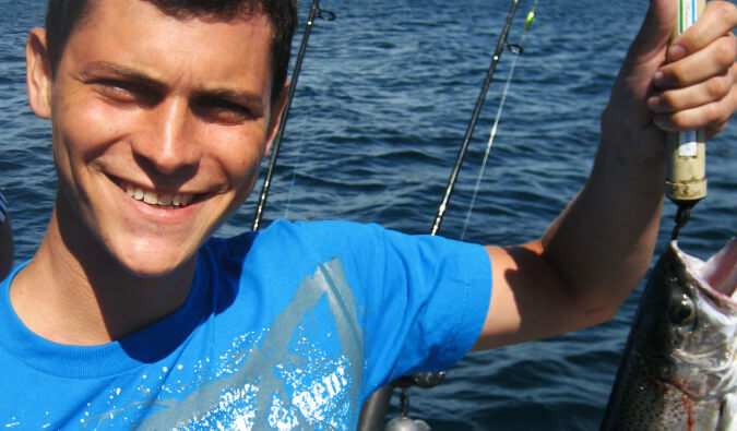 Learning to Fish in Taupo, New Zealand