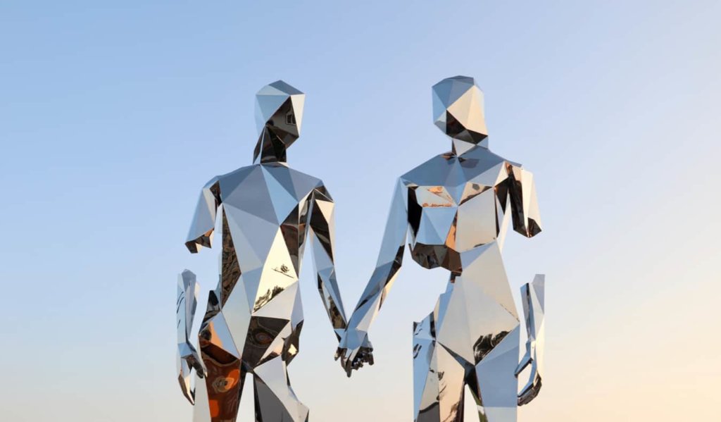 Burning Man art in Reno, Nevada
