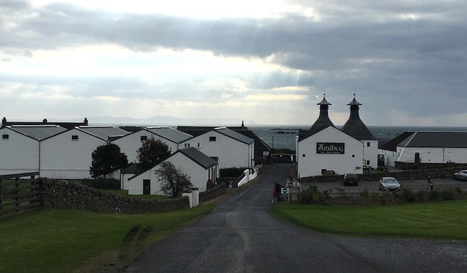 A view of the Ardbeg dis