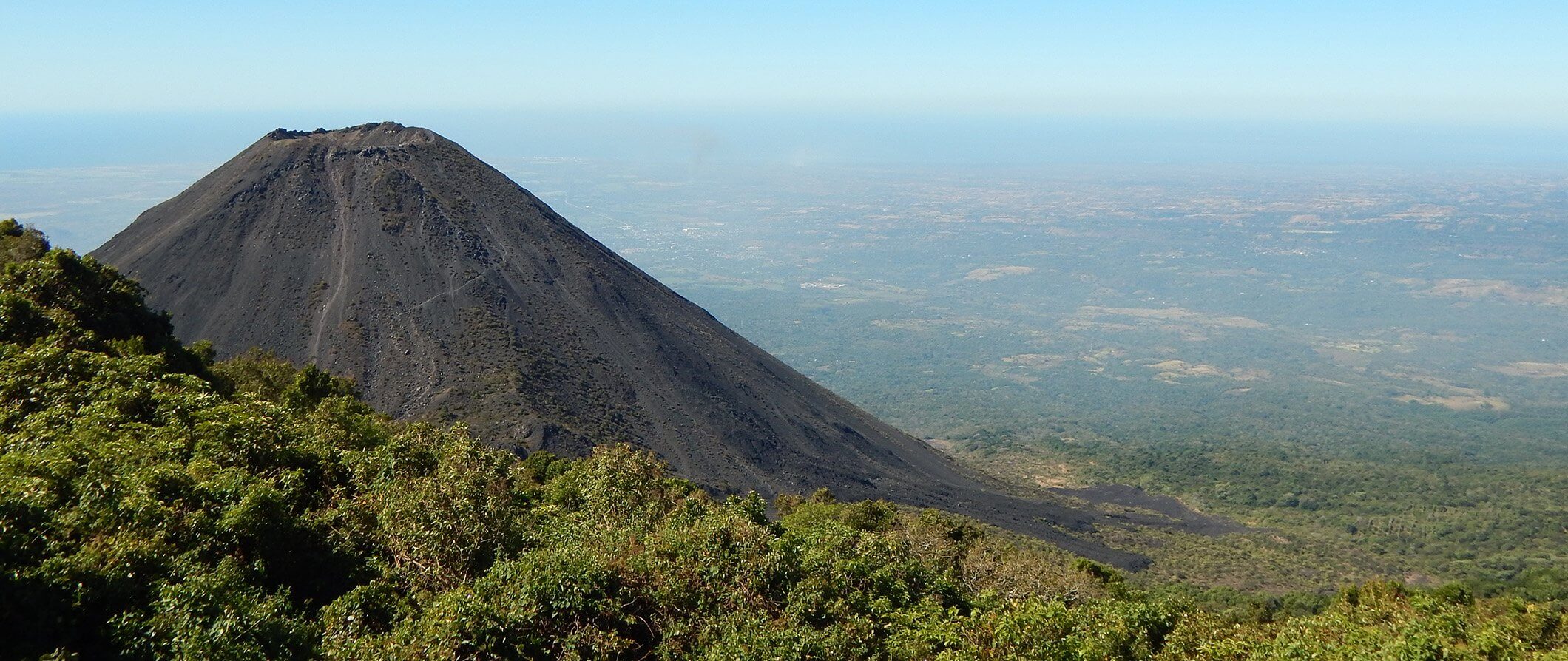 a volcano in El Salvador