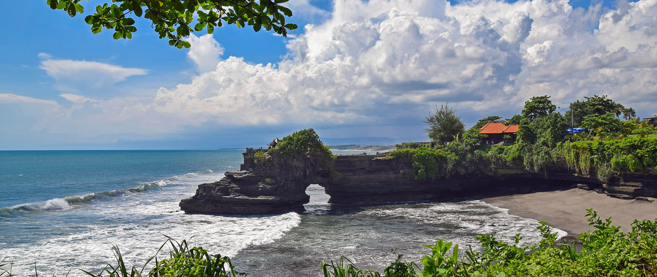 a beach in Bali