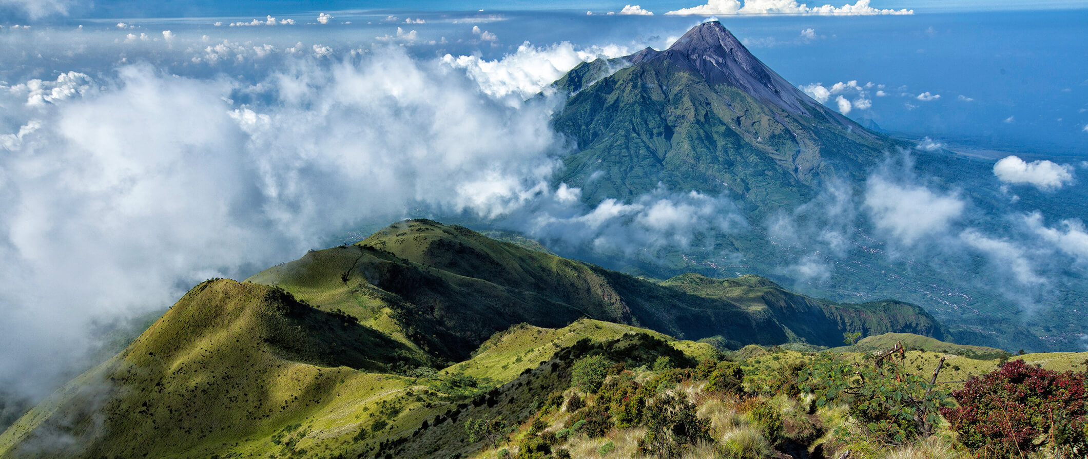 mountains in Indonesia