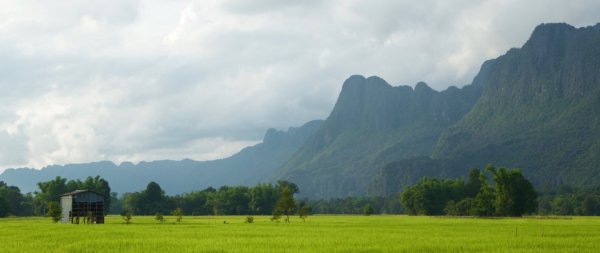scenic view of Laos