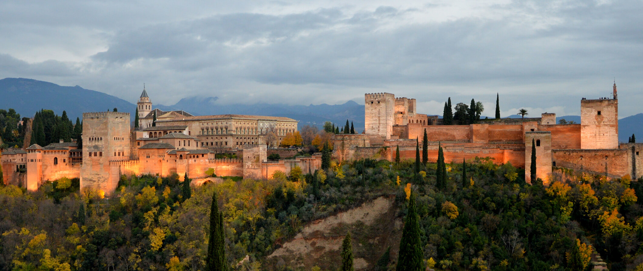 Image of the fort in Granada, Spain