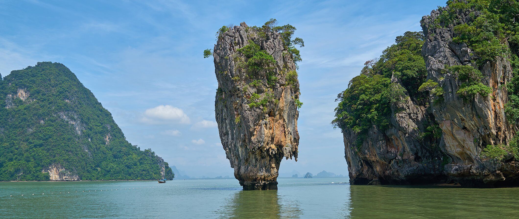 Thai Islands surrounded by sea