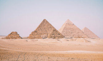 The Great Pyramids in Egypt