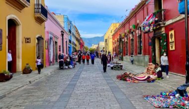 The colorful streets of Oaxaca, Mexico