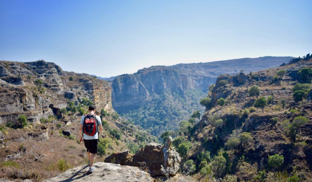 Noamdic Matt hiking in Madagascar