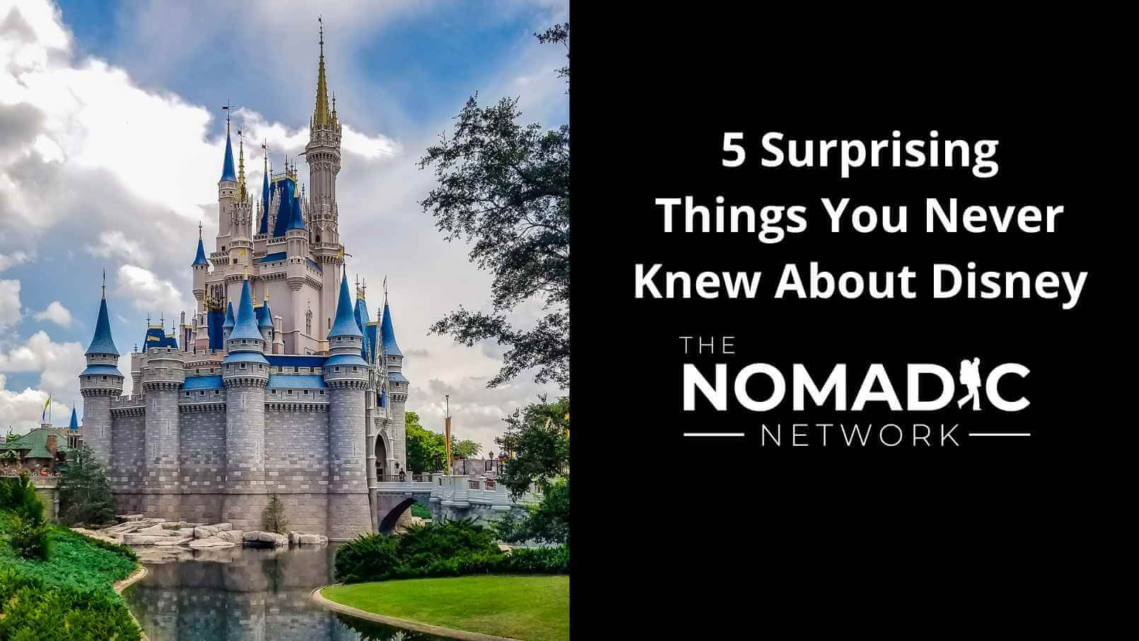 surprising things about disney