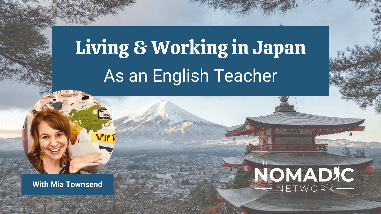 banner image for teaching english in japan event