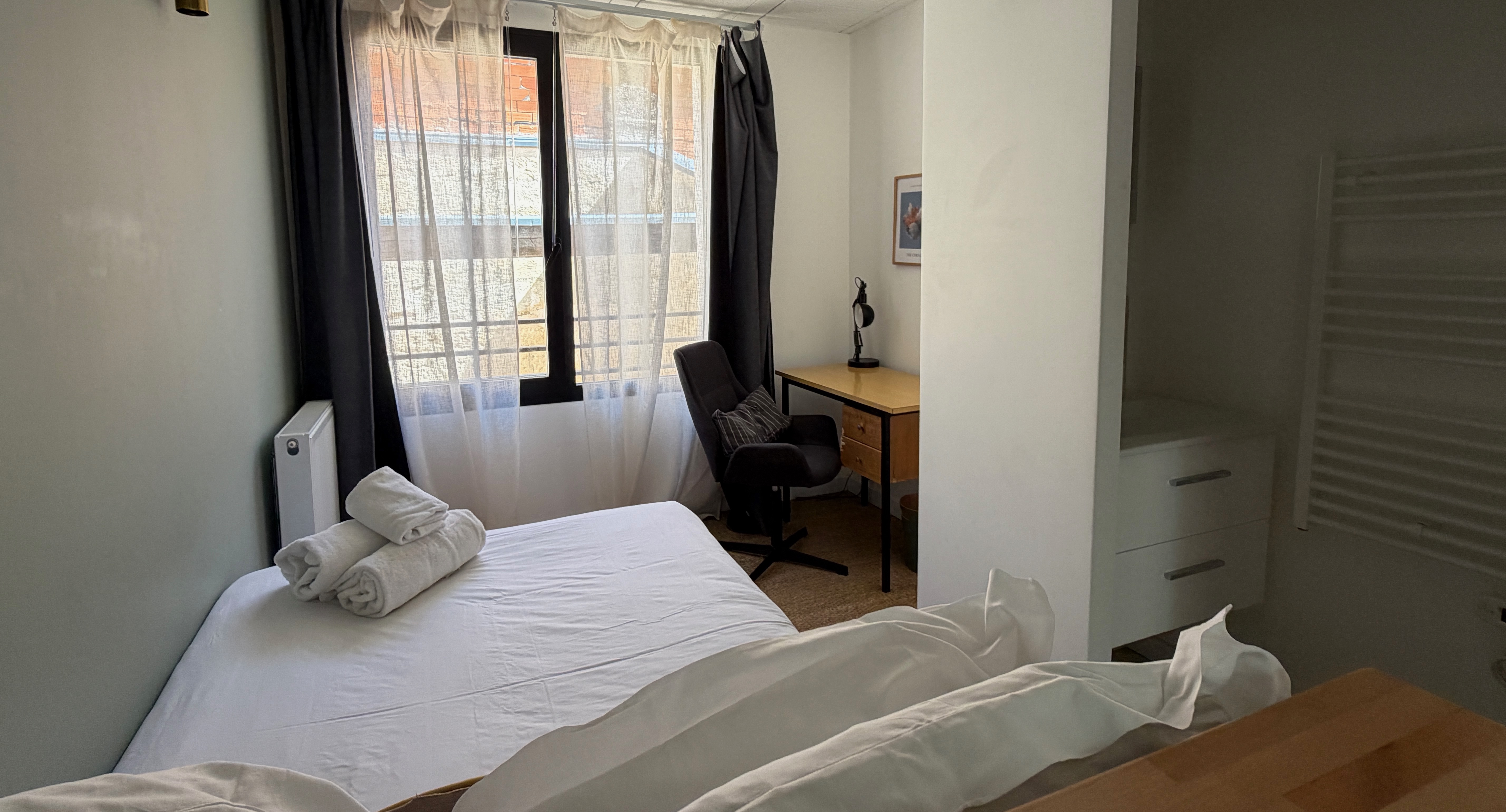 Outsite coliving remote work space bedroom in bordeaux france